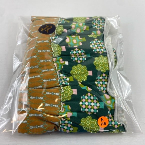 Matilda Jane Blue Boho Floral Midi A-Line Skirt with Tiered Design Sz S - Picture 10 of 10